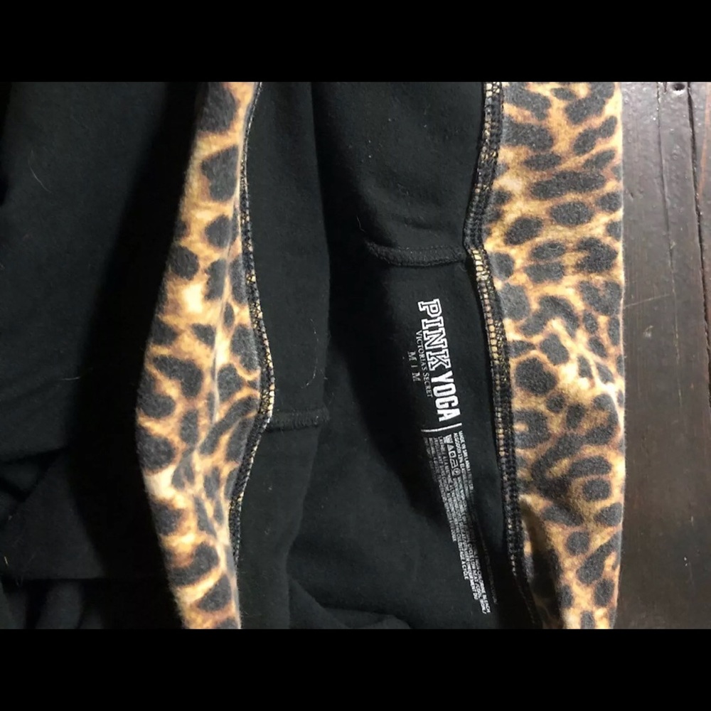Vs pink cheetah FOLDOVER Yoga medium