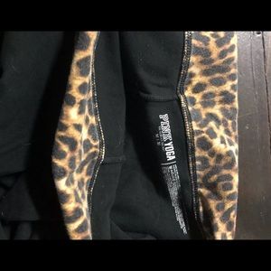 Vs pink cheetah FOLDOVER Yoga medium