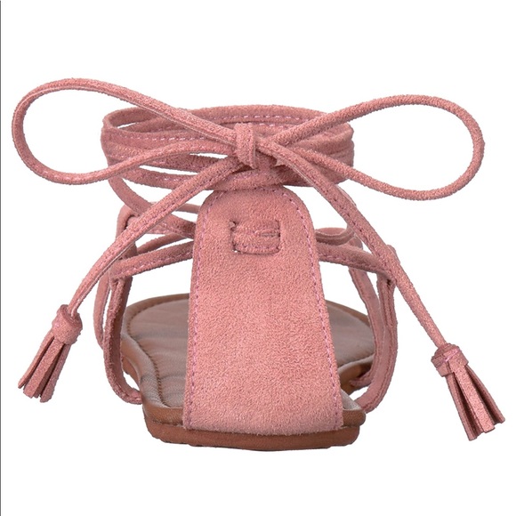 Rose Lace Up Gladiator Sandal - Picture 5 of 6