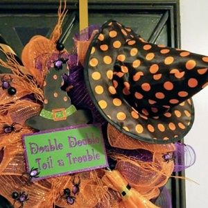 decomesh halloween wreaths