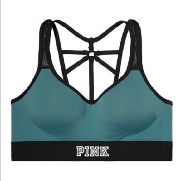 NEW VS PINK Ultimate strappy push up sports bra - Picture 2 of 3