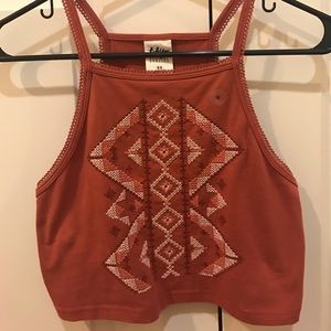 Halter crop top