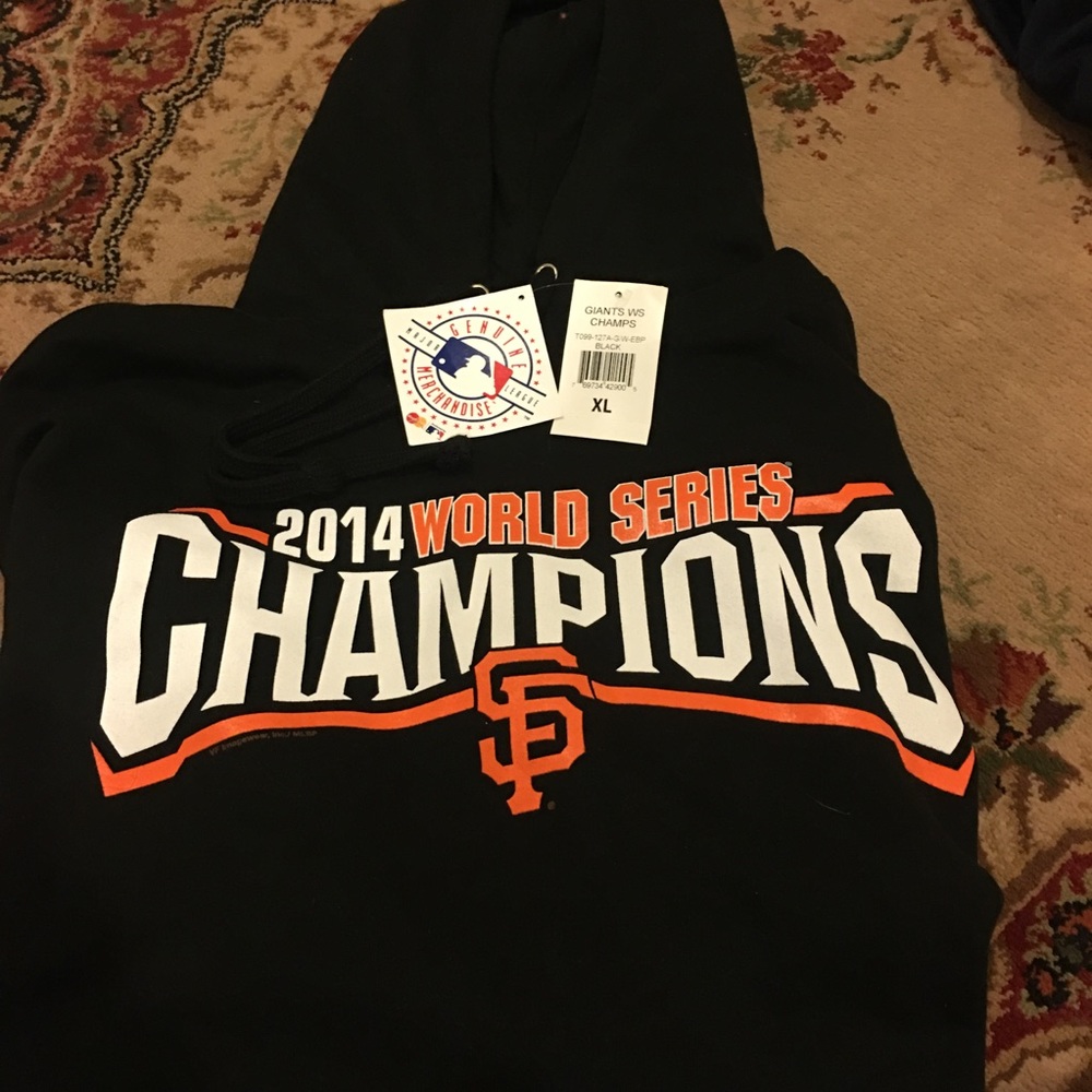 SF Giants 2014 WS Championship Hoody