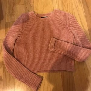Baby pink sweater