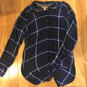 Blue light flannel