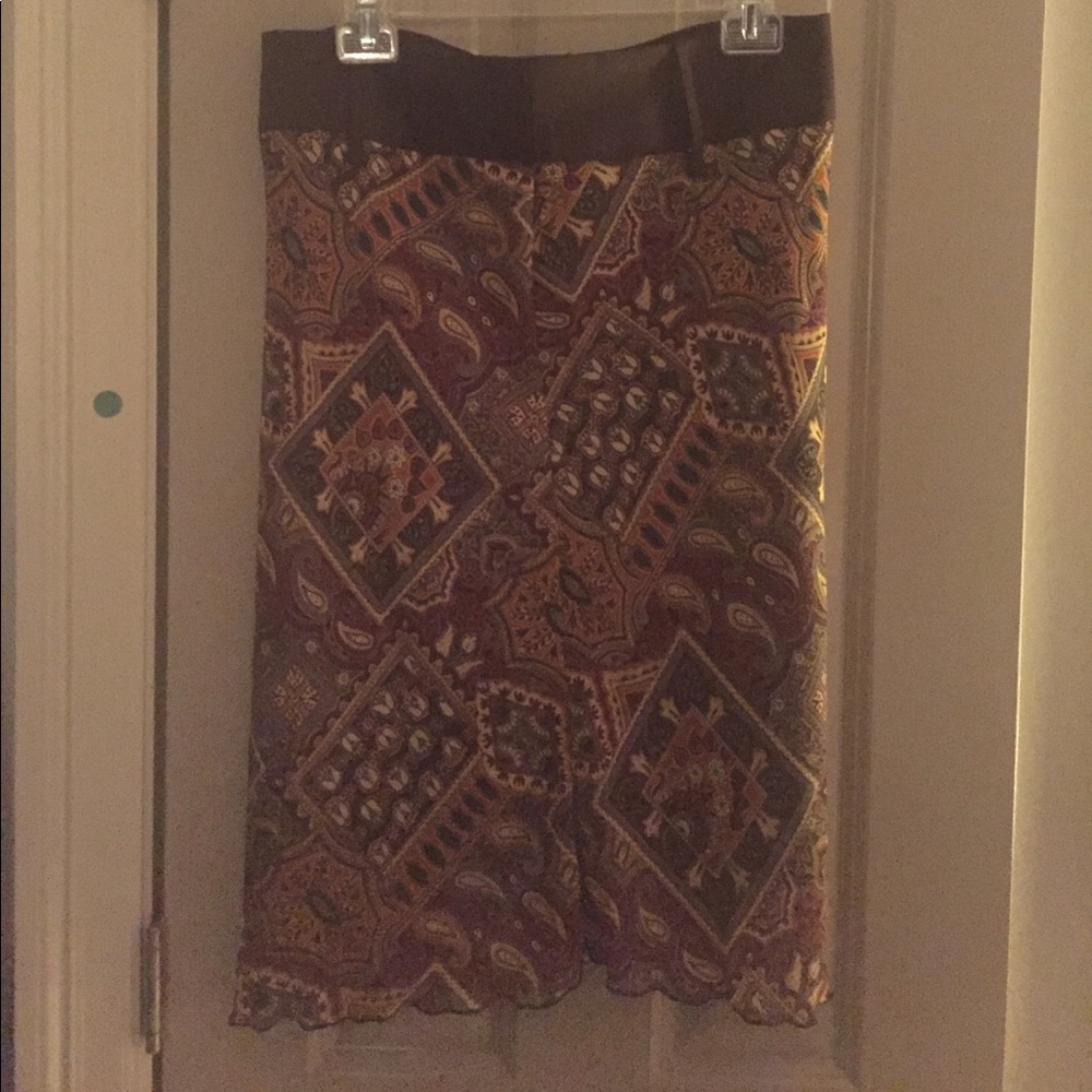 Xoxo paisley skirt size 7