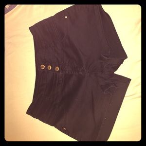 Black shorts