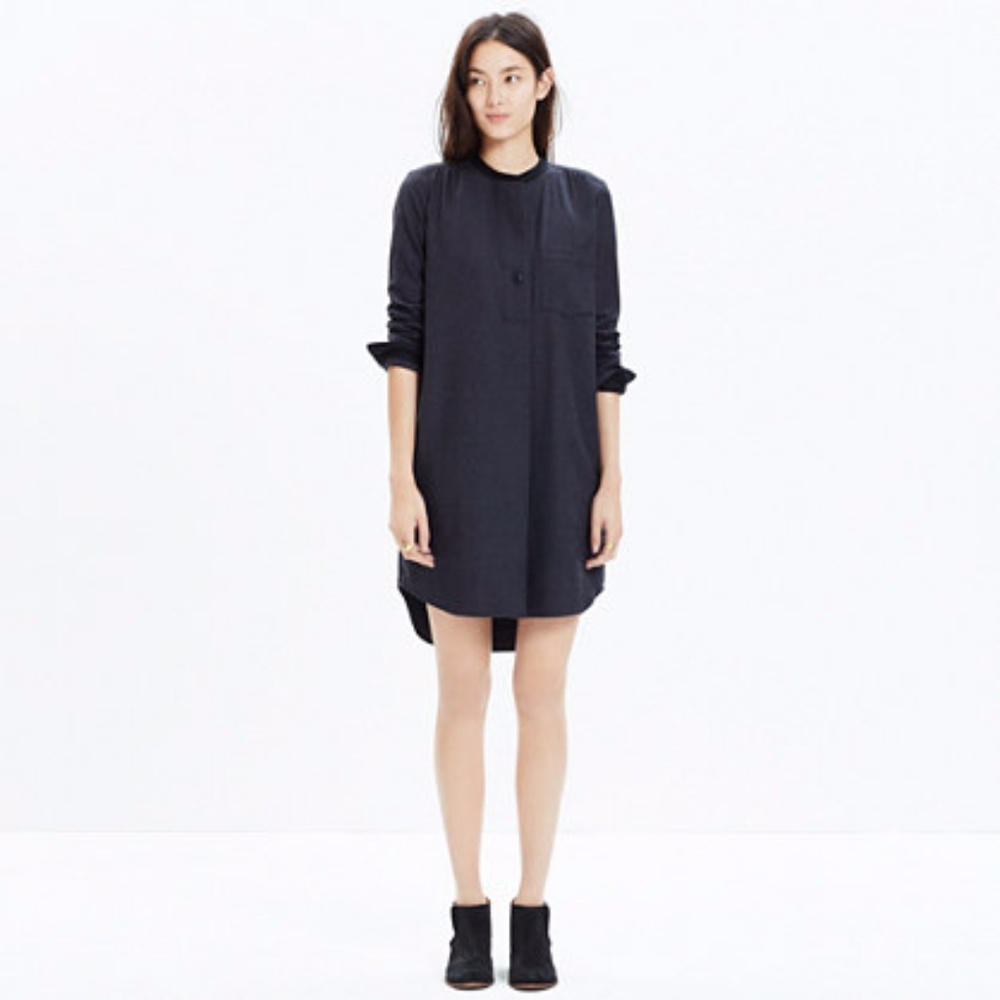 Madewell | Flannel Latitude Shirtdress