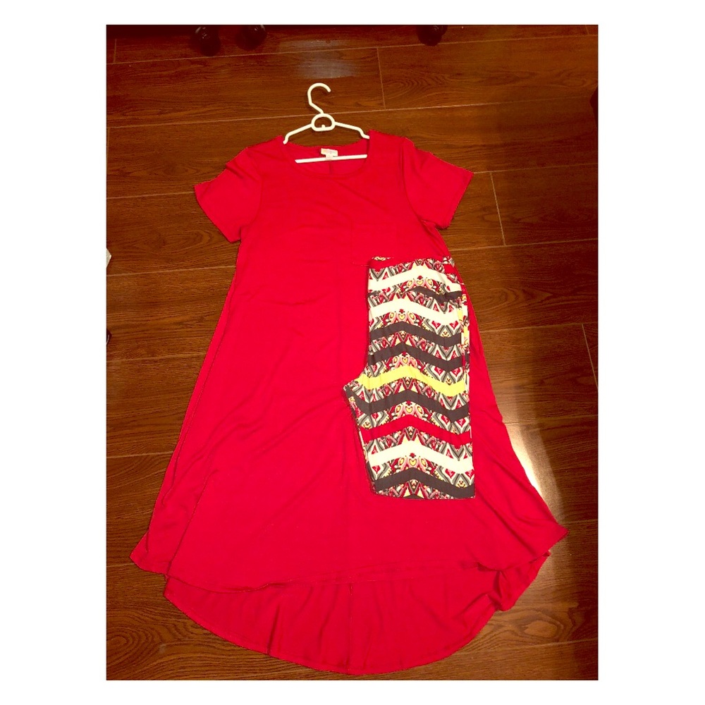 LuLaRoe Small Carly and TC leggings NWOT