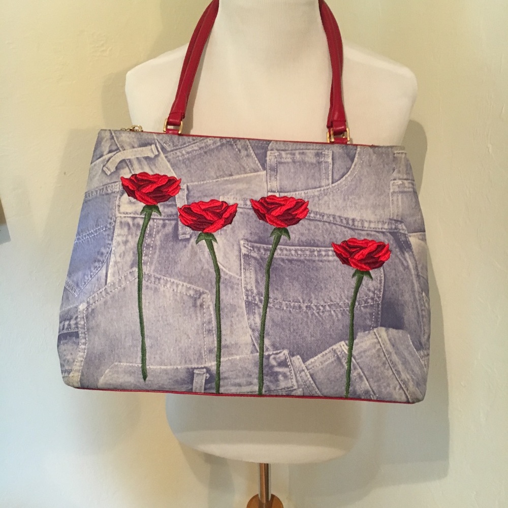 Beverly Feldman Handbag " Too Much Is Not Enough"