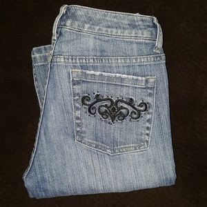 White House Black Market Blanc Jeans, Size 0R.