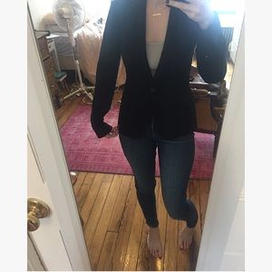 Zara black blazer size 2