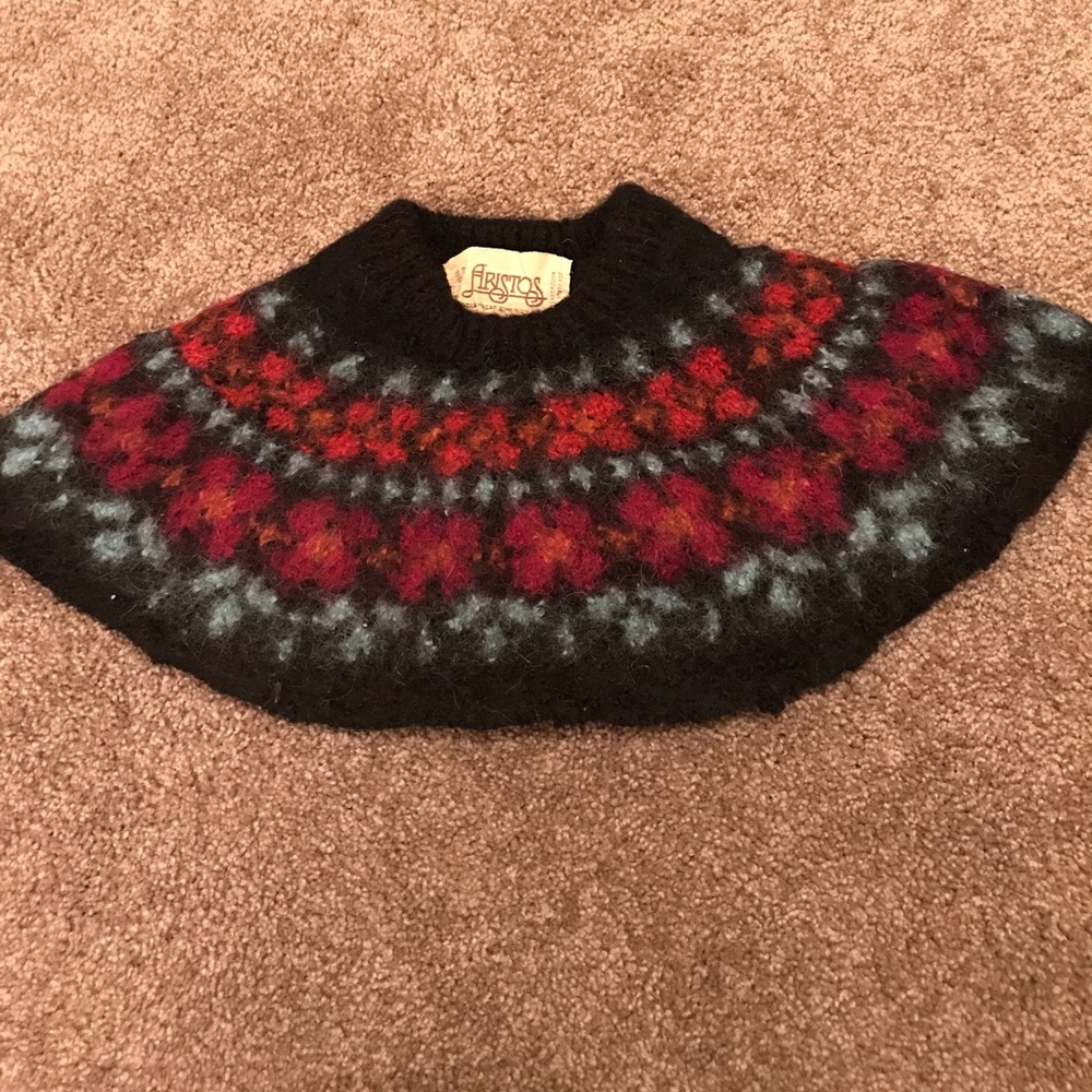 Vintage toddler capelet