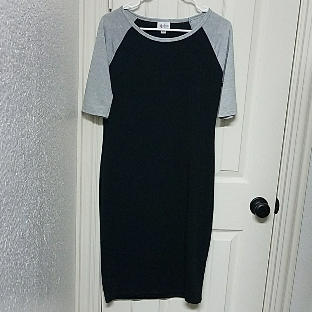 Lularoe Grey/Black Julia