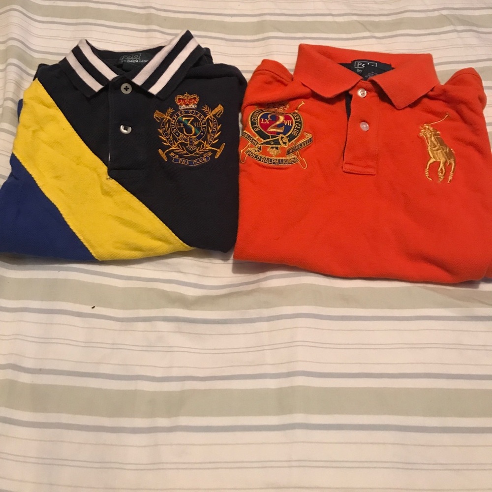 Boys Ralph Lauren Polos Size 6