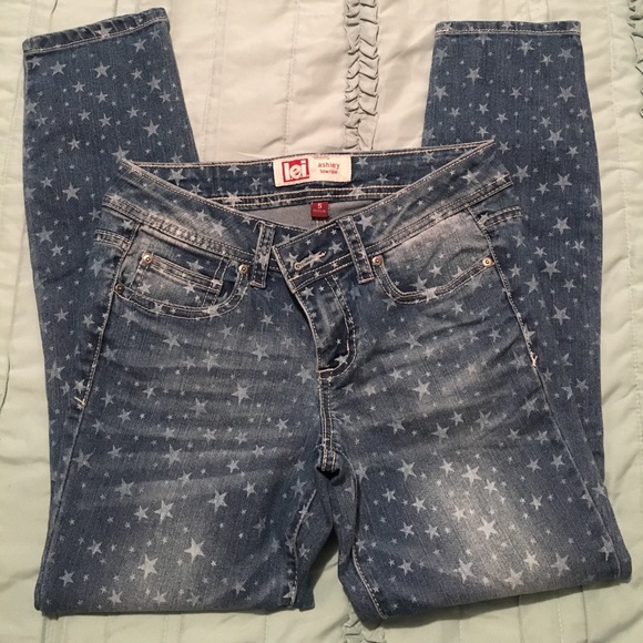 l.e.i. Denim - L.E.I, ashley low rise capris, 5