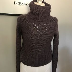 Great Turtleneck Sweater with Beautiful Detail