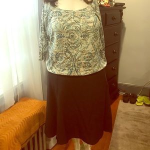2 piece plus size outfit
