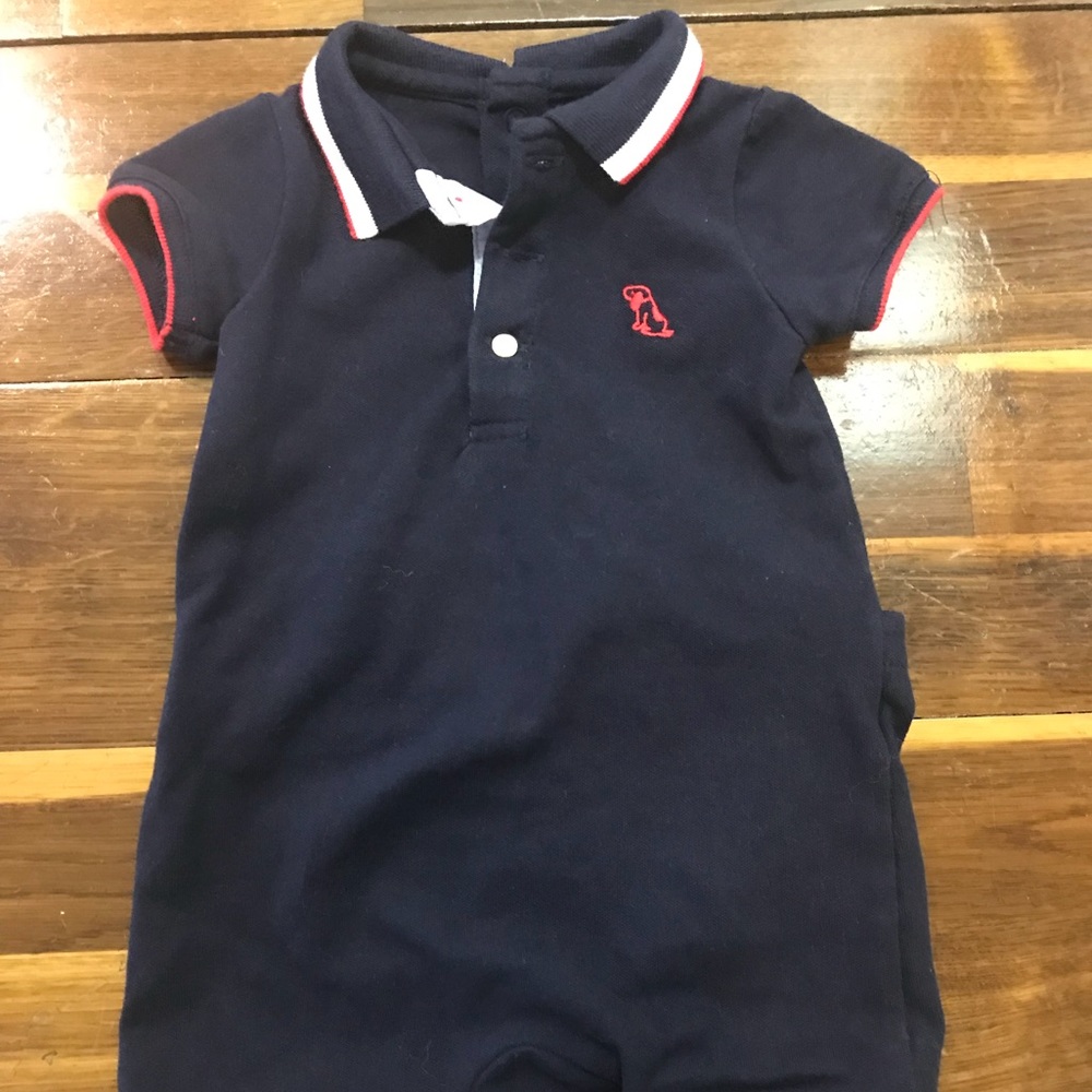 Jacadi short onesie