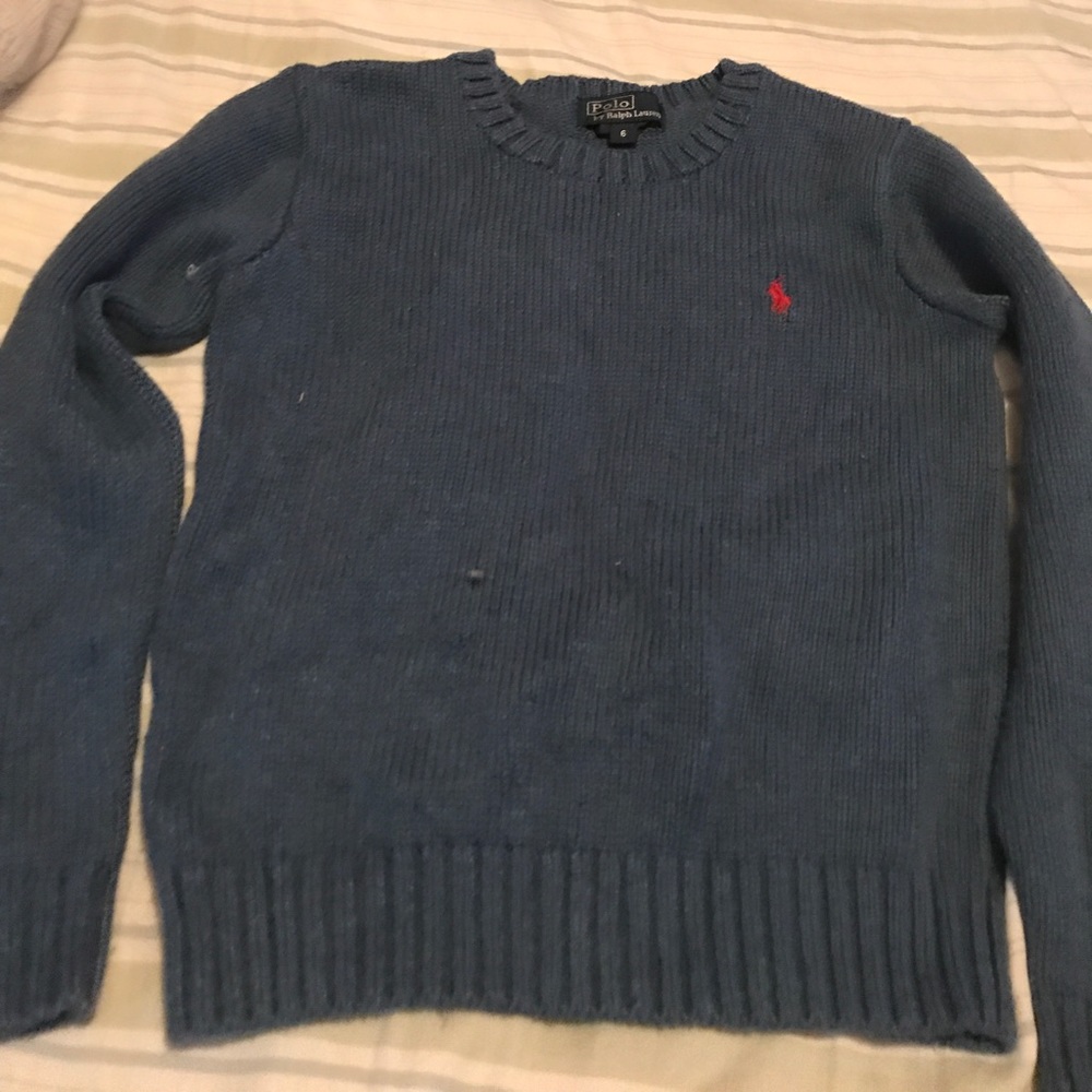 Boys Ralph Lauren sweater size 6
