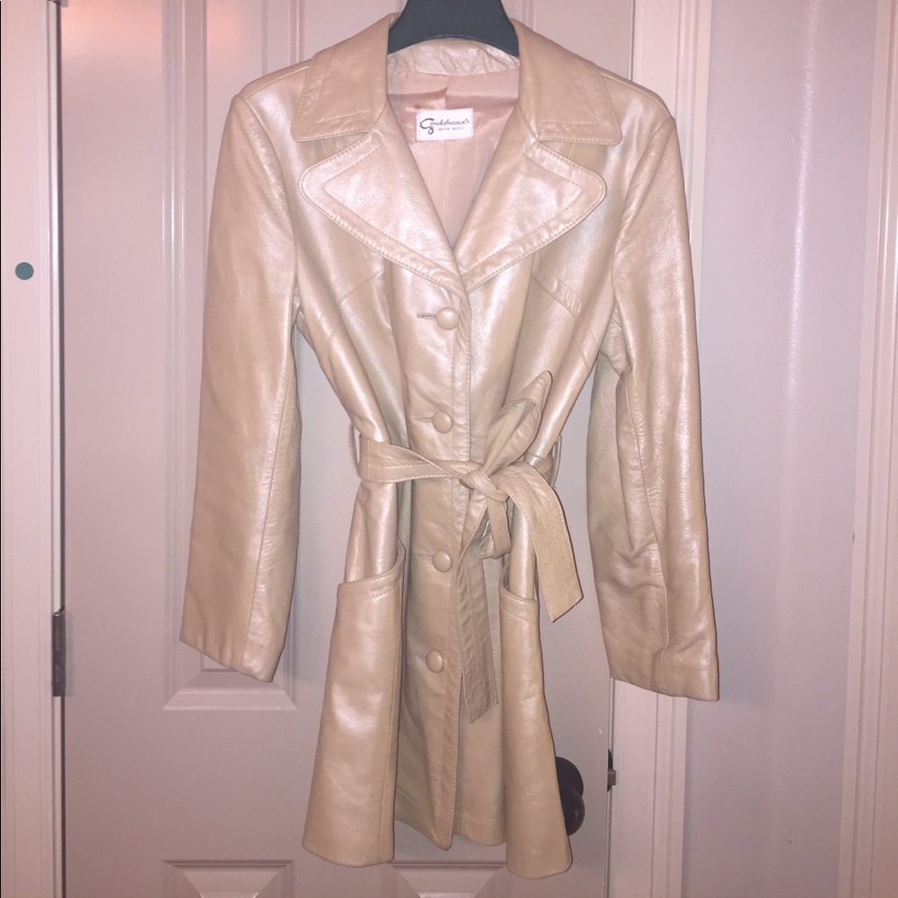 Ladies leather coat