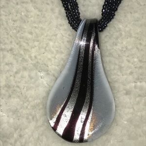 Beautiful glass necklace