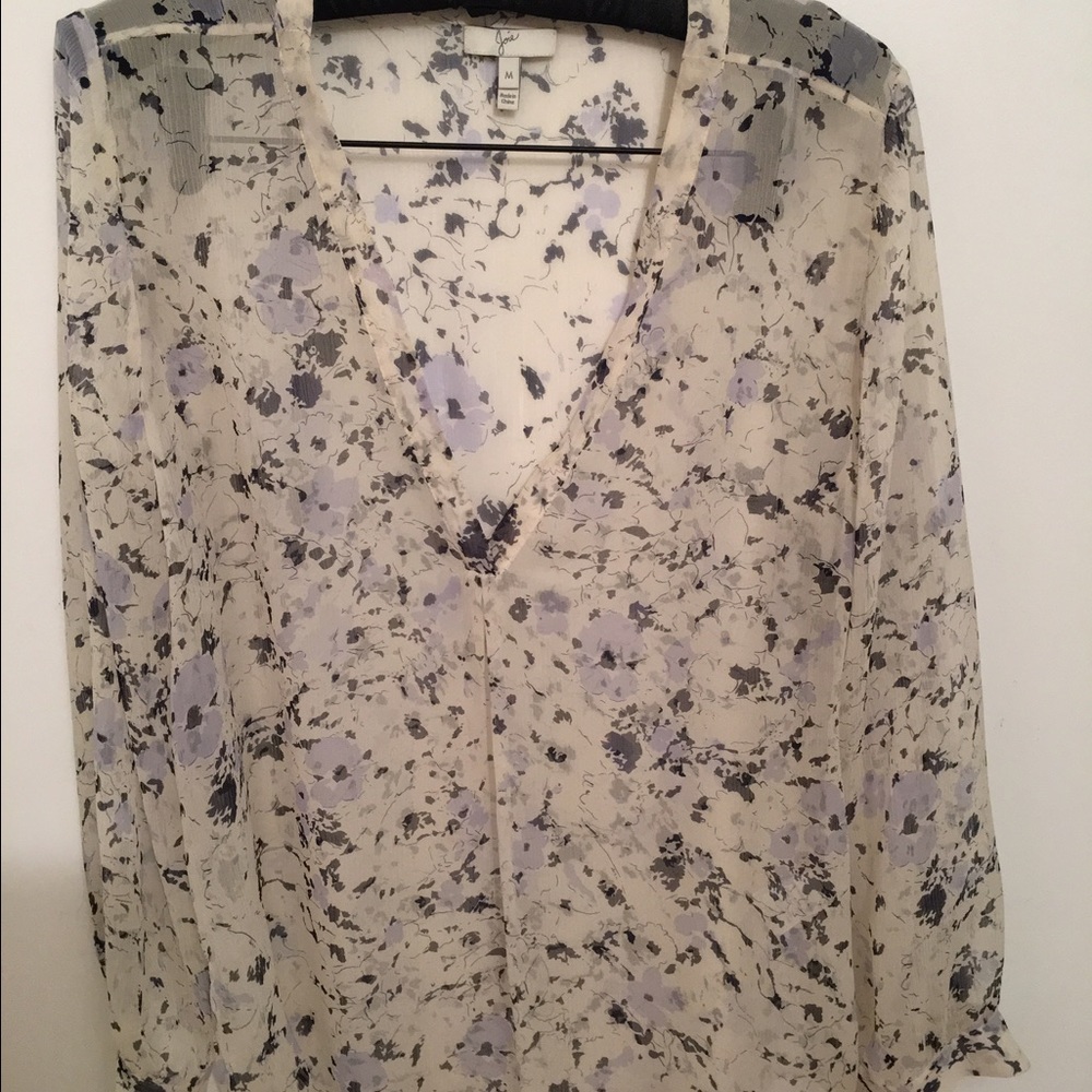 Joie floral printed blouse