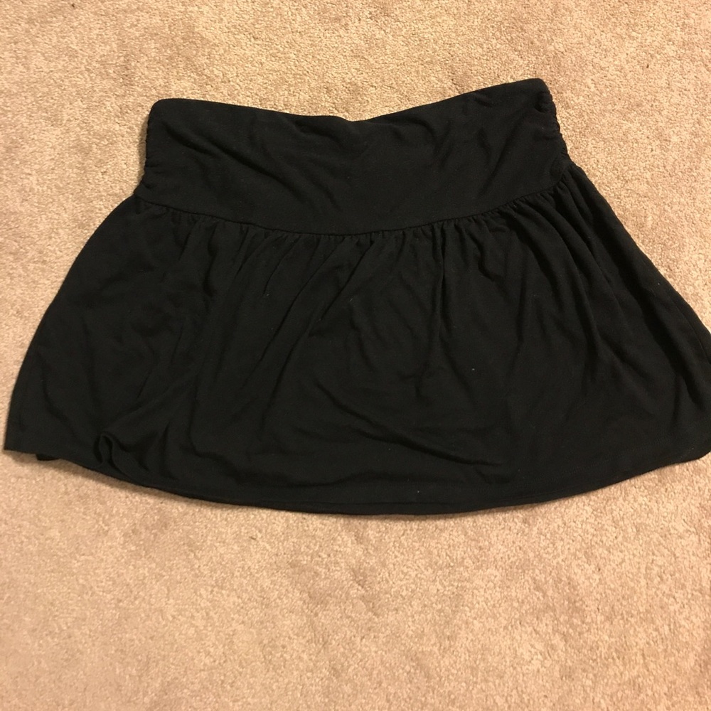 Little black cotton skirt