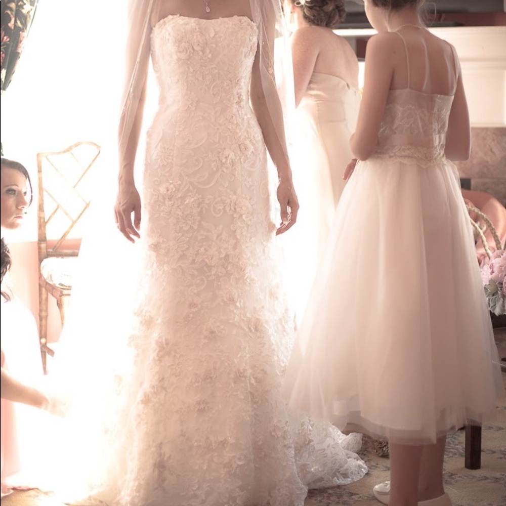 Oleg Cassini wedding gown