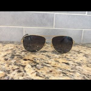 Tory Burch aviator polarized sunglasses