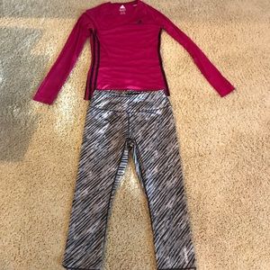 Adidas and Reebok athletic wear bundle