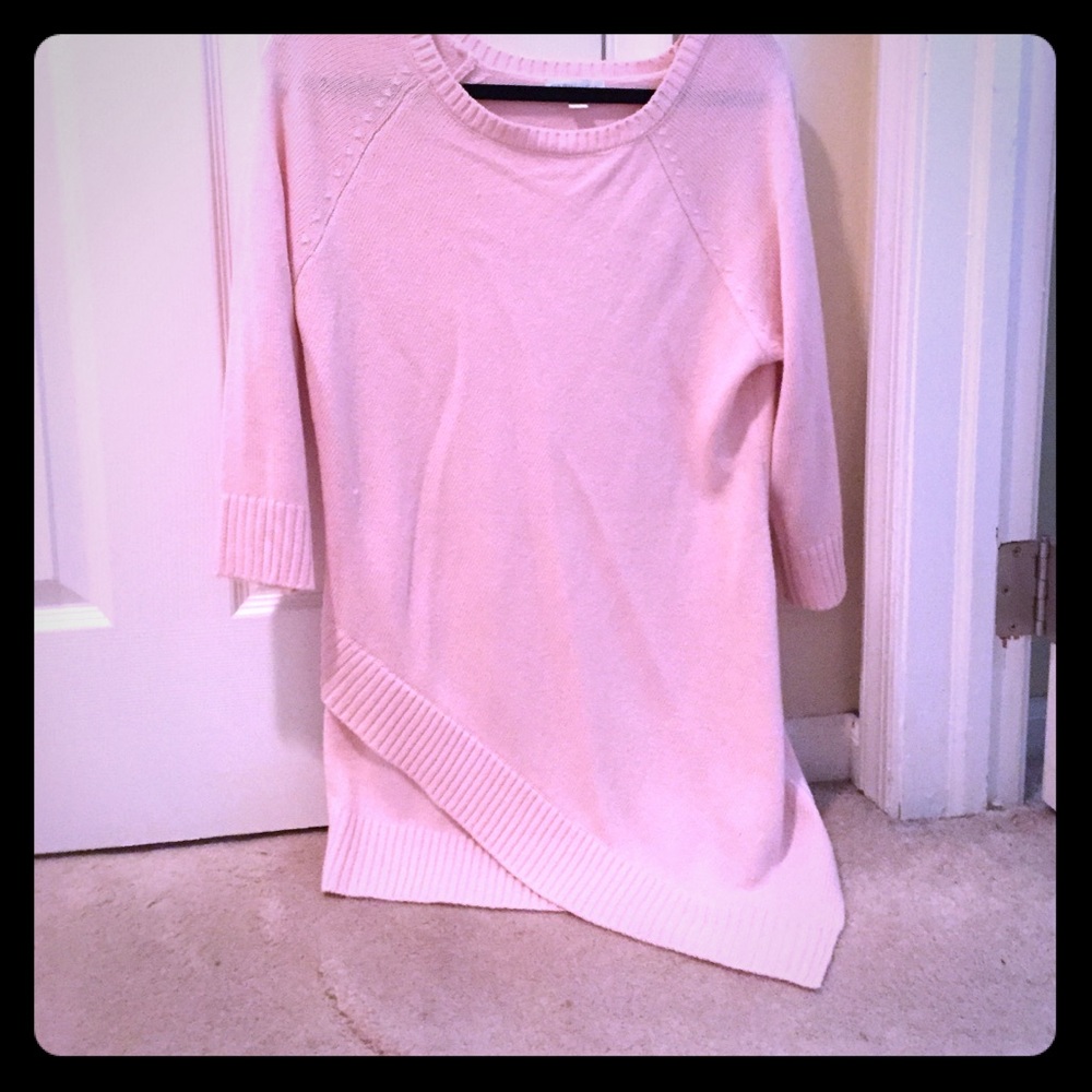 Soft pink sweater
