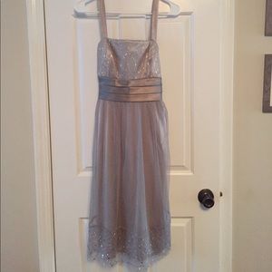 Silver Formal Dress