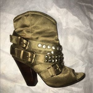 Edgy ASH open toe ankle booties
