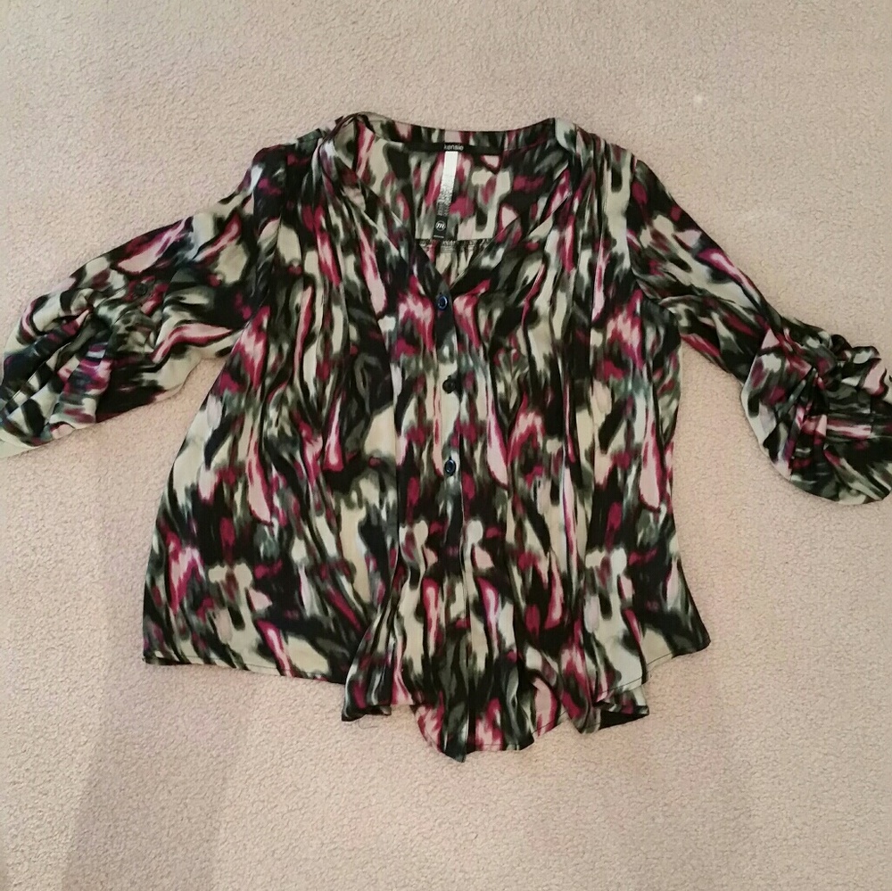 2 for $10 - Kensie Flowy Top