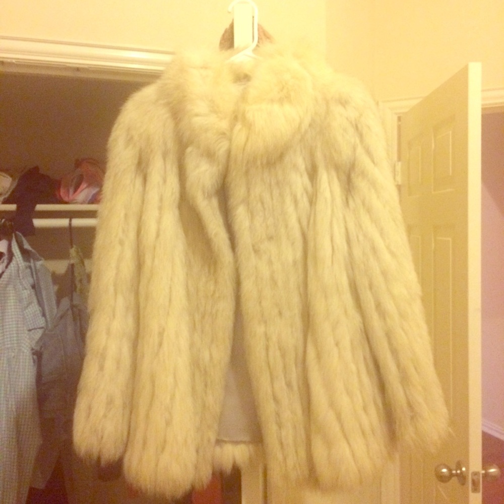 Vintage authentic fur coat