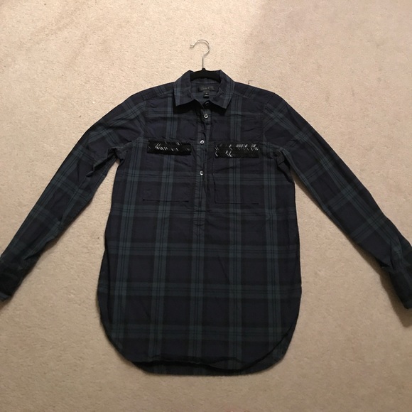 J. Crew Tops - J Crew Plaid Shirt