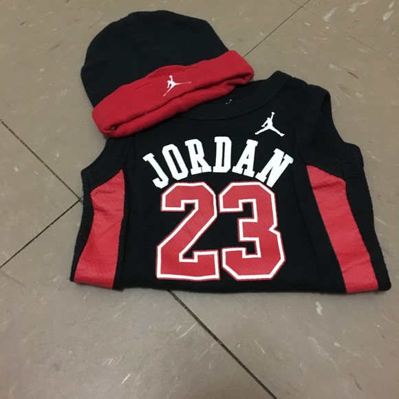 Jordan Other - Onesie and a beanie