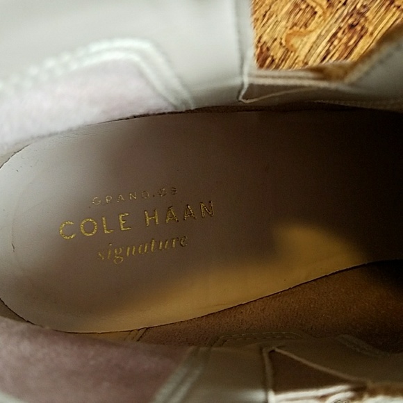 <cole haan> Suede Abbot chelsea boots - Picture 6 of 6