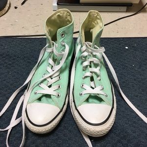 Light Teal Converse