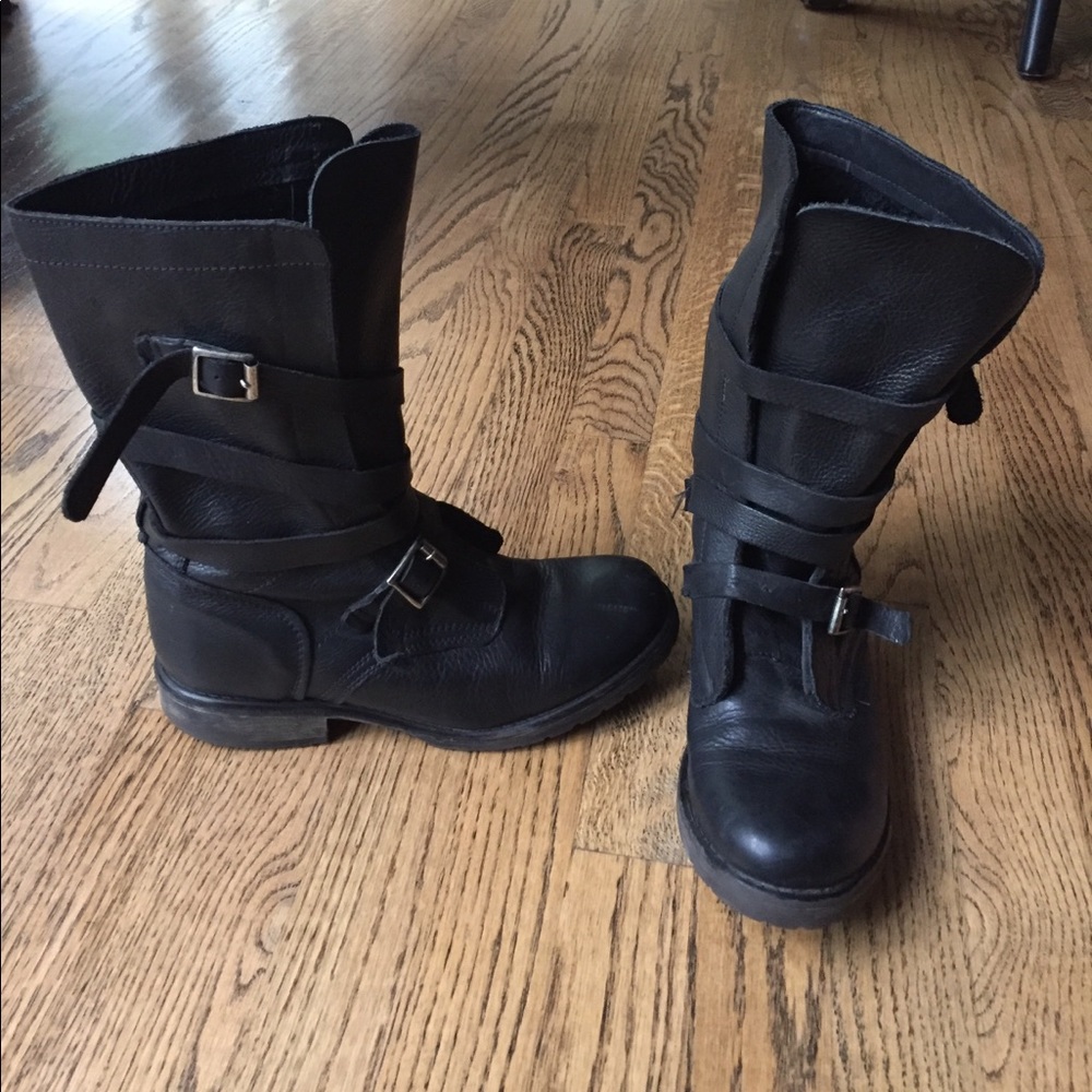 Steve Madden motorcycle boots