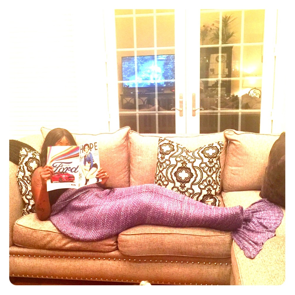 Mermaid blankets