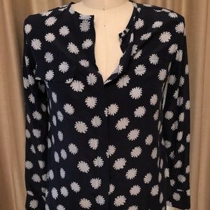 NWOT Equipment Silk Button Down Long Sleeve Shirt