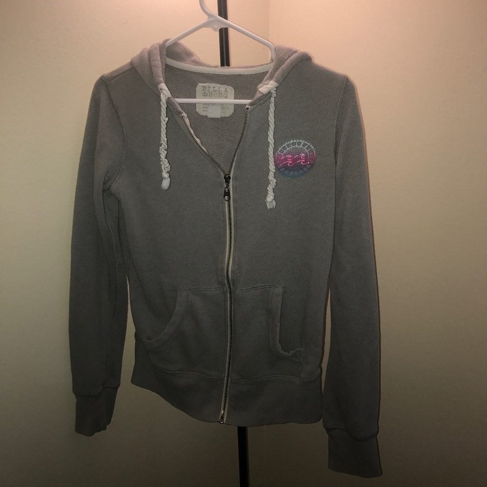 Billabong zip up hoodie
