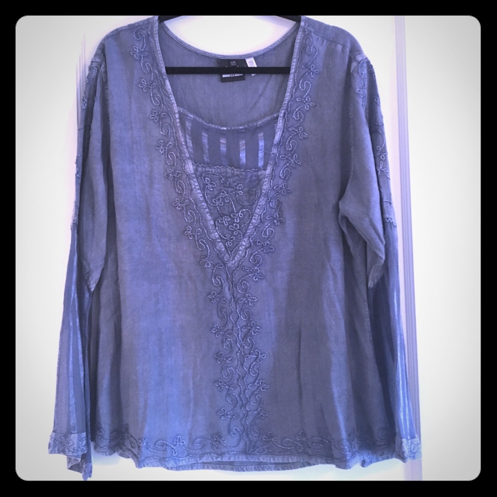 Denim like shirt