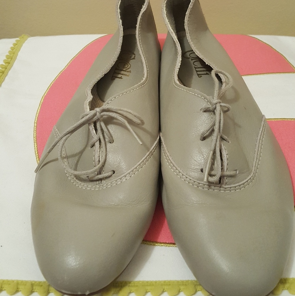 Corelli Soft Leather Grey Lace up loafers