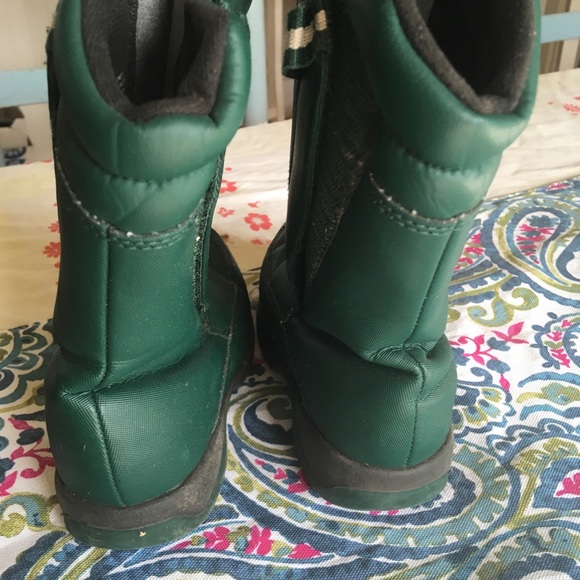 Land’s End Children’s Boots - Green US 10.5 - Picture 4 of 5