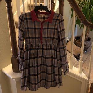 Hem & Thread Soft Plaid Flannel Dress