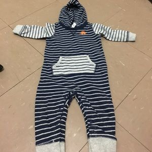 Long sleeve hooded bodysuit