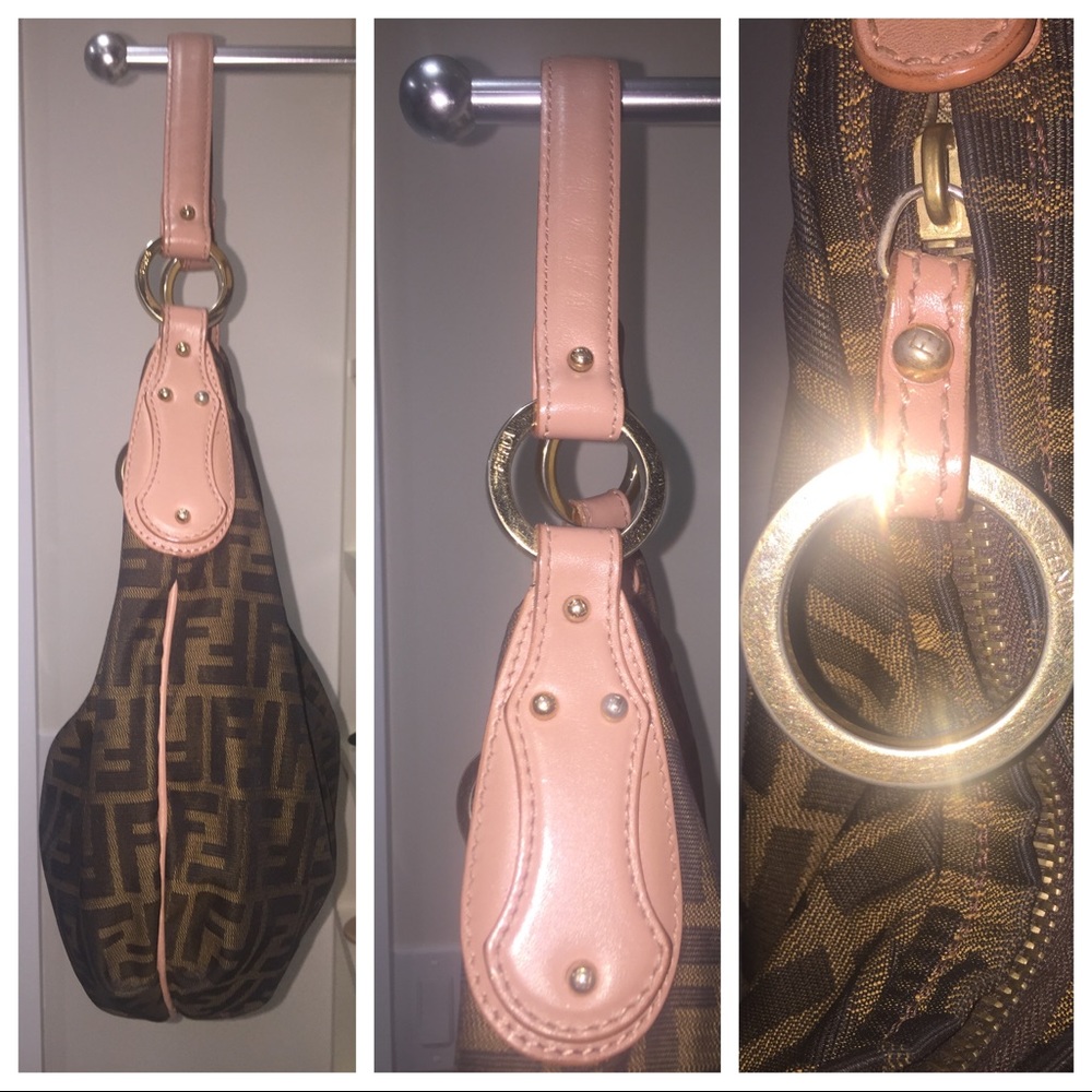Fendi Zucca Hobo (Wallet sold) - Picture 2 of 5